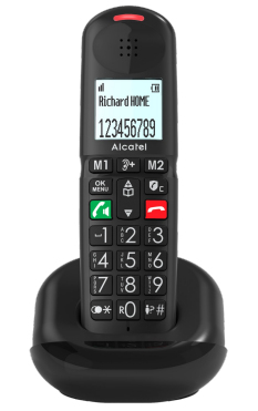 XL685 EWE Teléfono analógico Identificador de llamadas Blanco