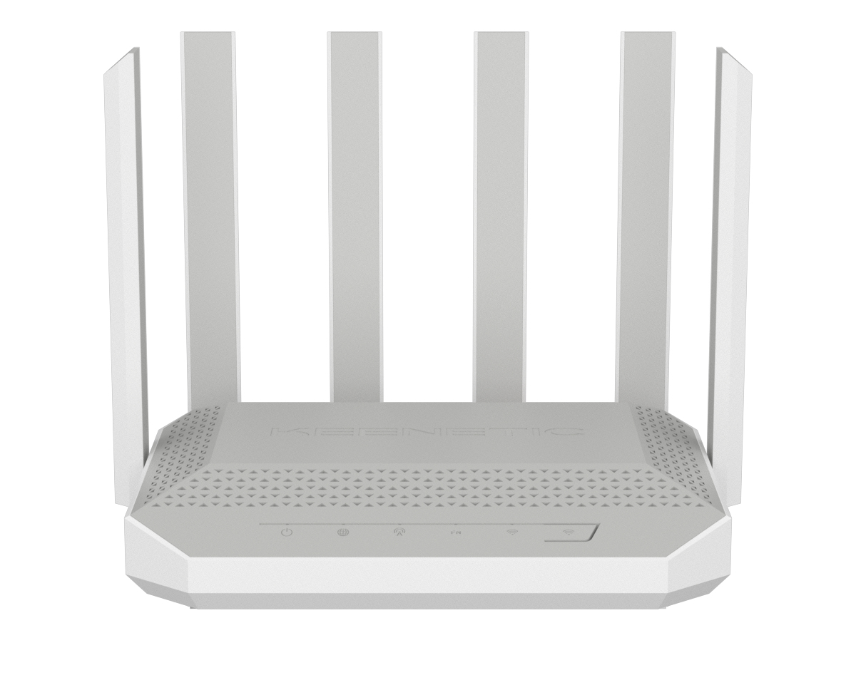 Hero 5G (KN-4110) Módem router AX3000 Wi-Fi 6 5G Mesh con 2 ranuras de SIM, un Smart Switch 1×2.5G y 4×1G, puertos USB 3.0 y 2.0 multifunción