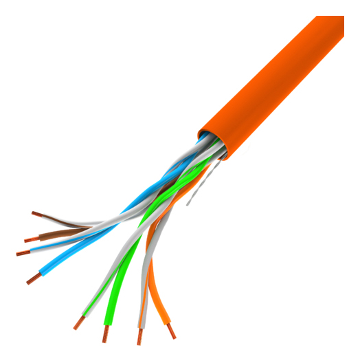 LCU5-10CC-0305-O cable de red Naranja 305 m Cat5 U/UTP (UTP)