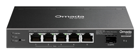 Omada SG2206MP switch L2 Gigabit Ethernet (10/100/1000) Energía sobre Ethernet (PoE)