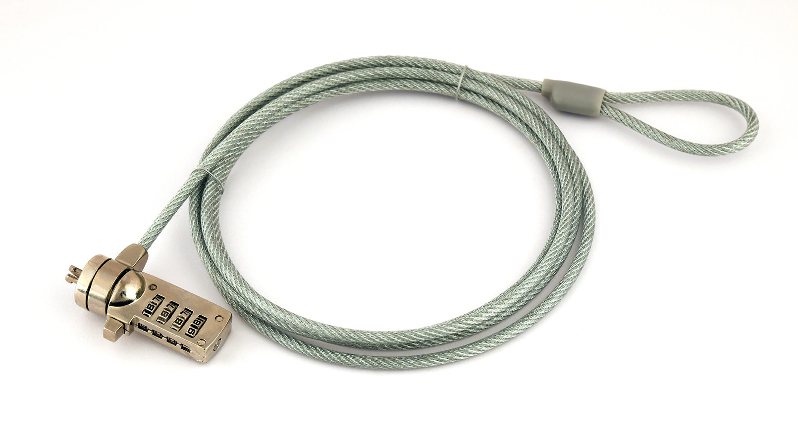 LK-CL-01 cable antirrobo Plata