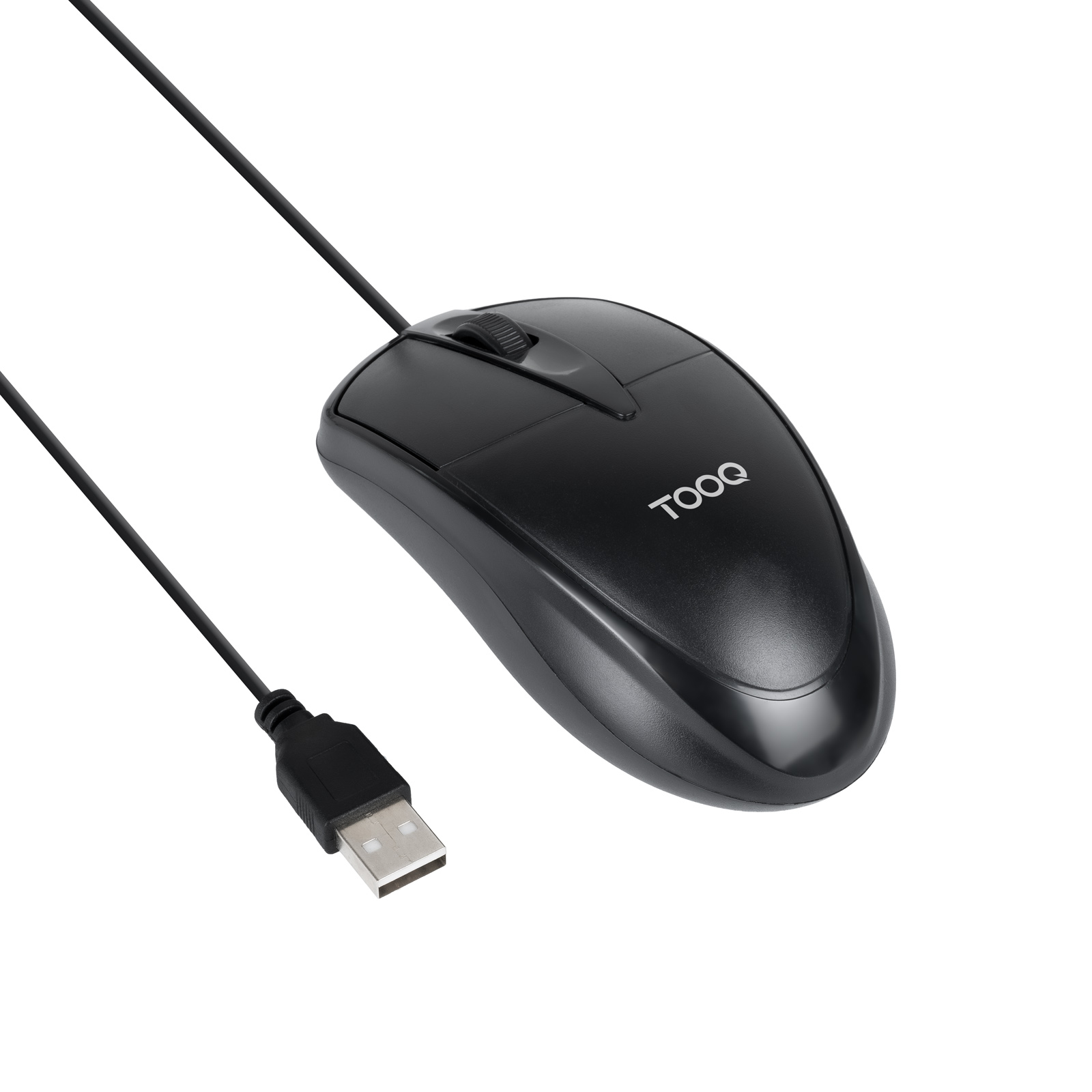 Ratón óptico con cable USB, 1000 DPI