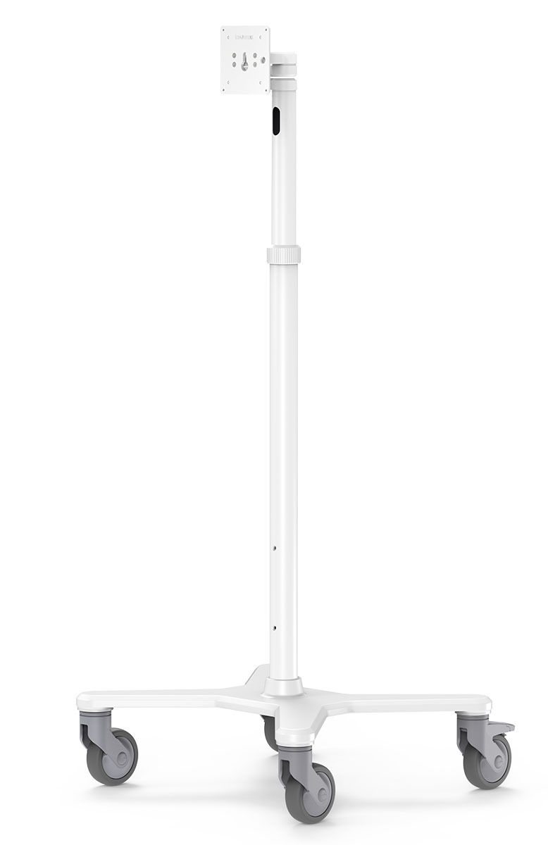 MCRSTDEXW mueble y soporte para dispositivo multimedia Blanco Panel plano Carro multimedia
