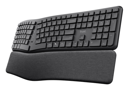 Keyra Teclado inalámbrico multidispositivo ergonómico