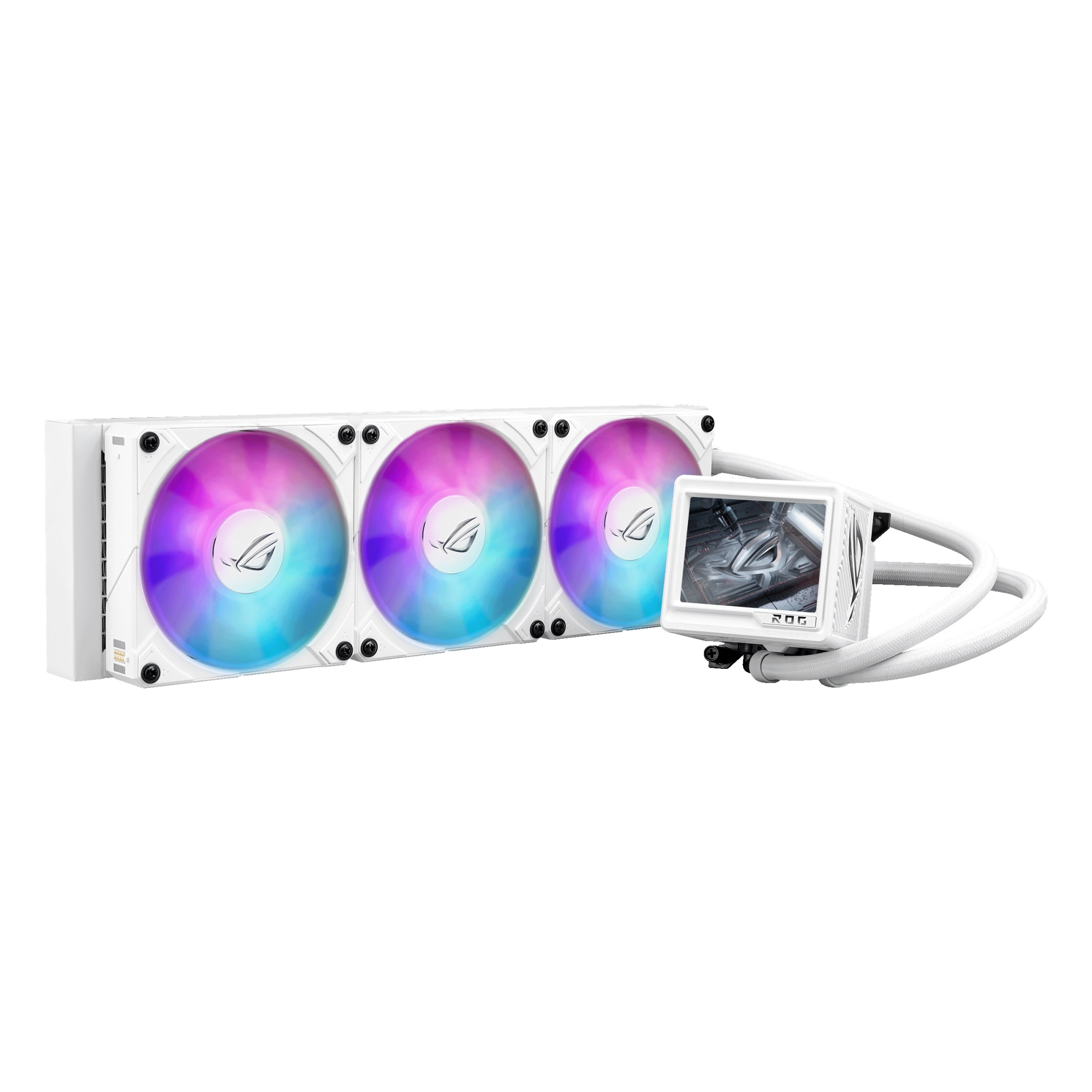 ROG RYUJIN III 360 ARGB EXTREME WHT Procesador Sistema de refrigeración líquida todo en uno 12 cm Blanco 1 pieza(s)