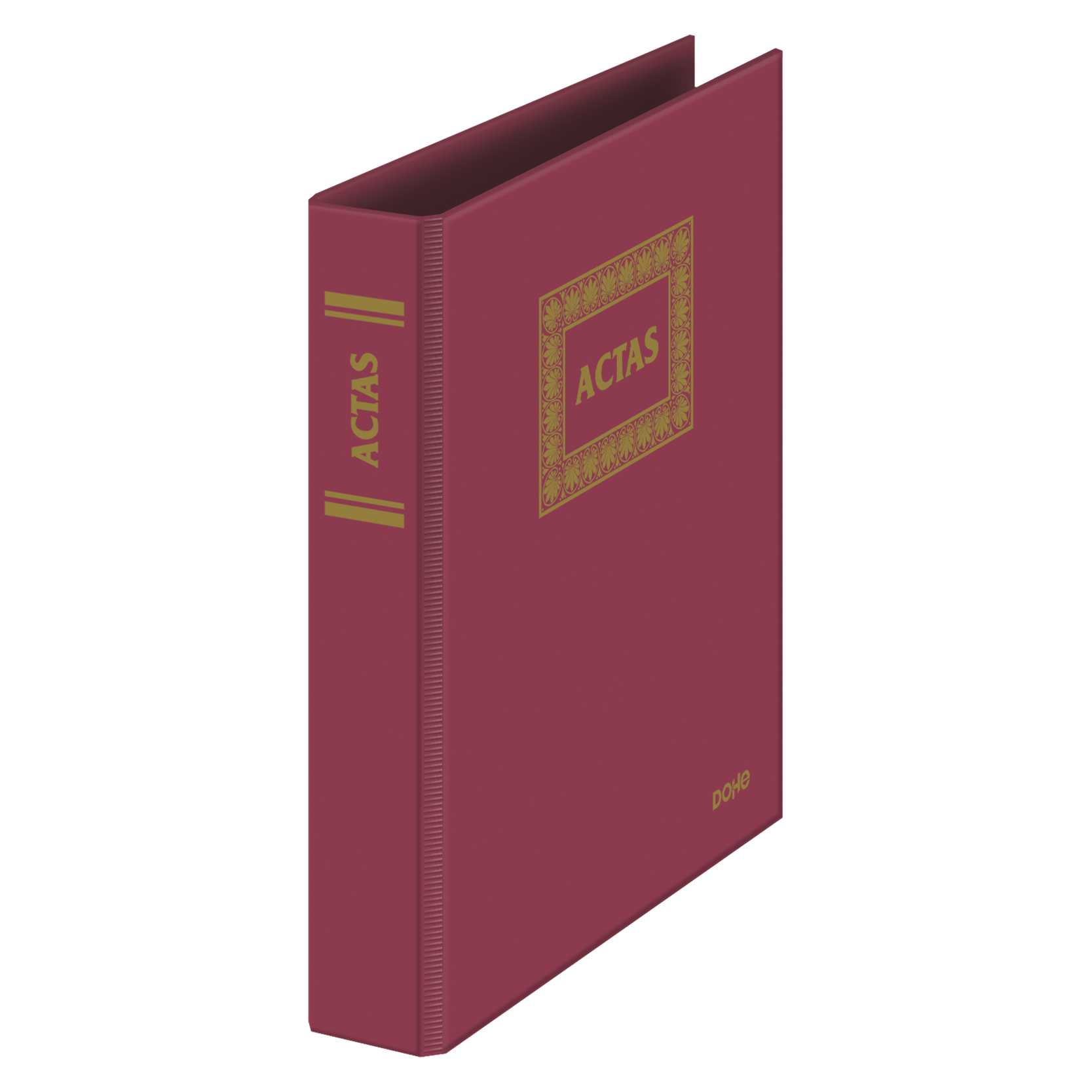 09922 carpeta de cartón A4 Borgoña