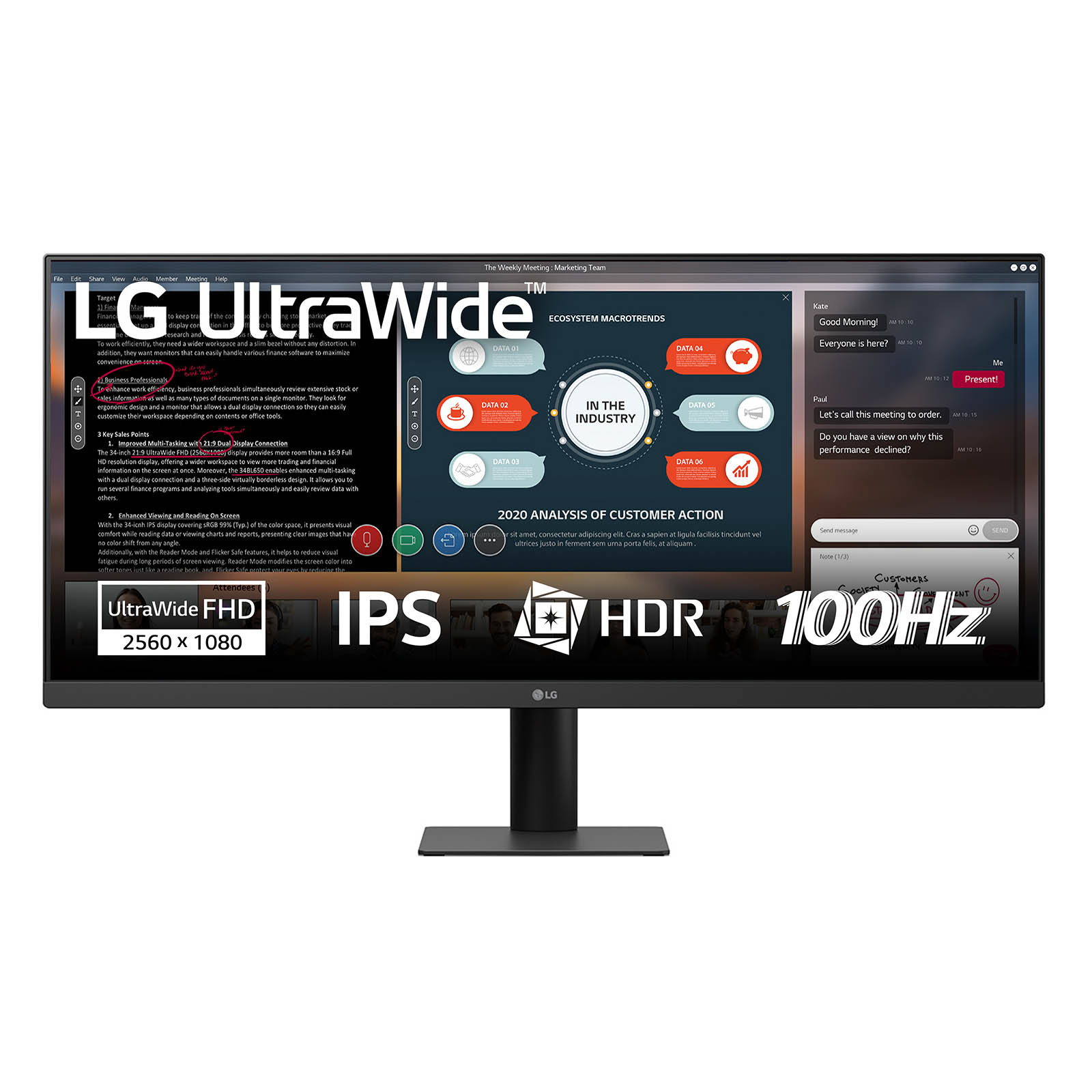 29U511A-B pantalla para PC 73,7 cm (29") 2560 x 1080 Pixeles WFHD LCD Negro