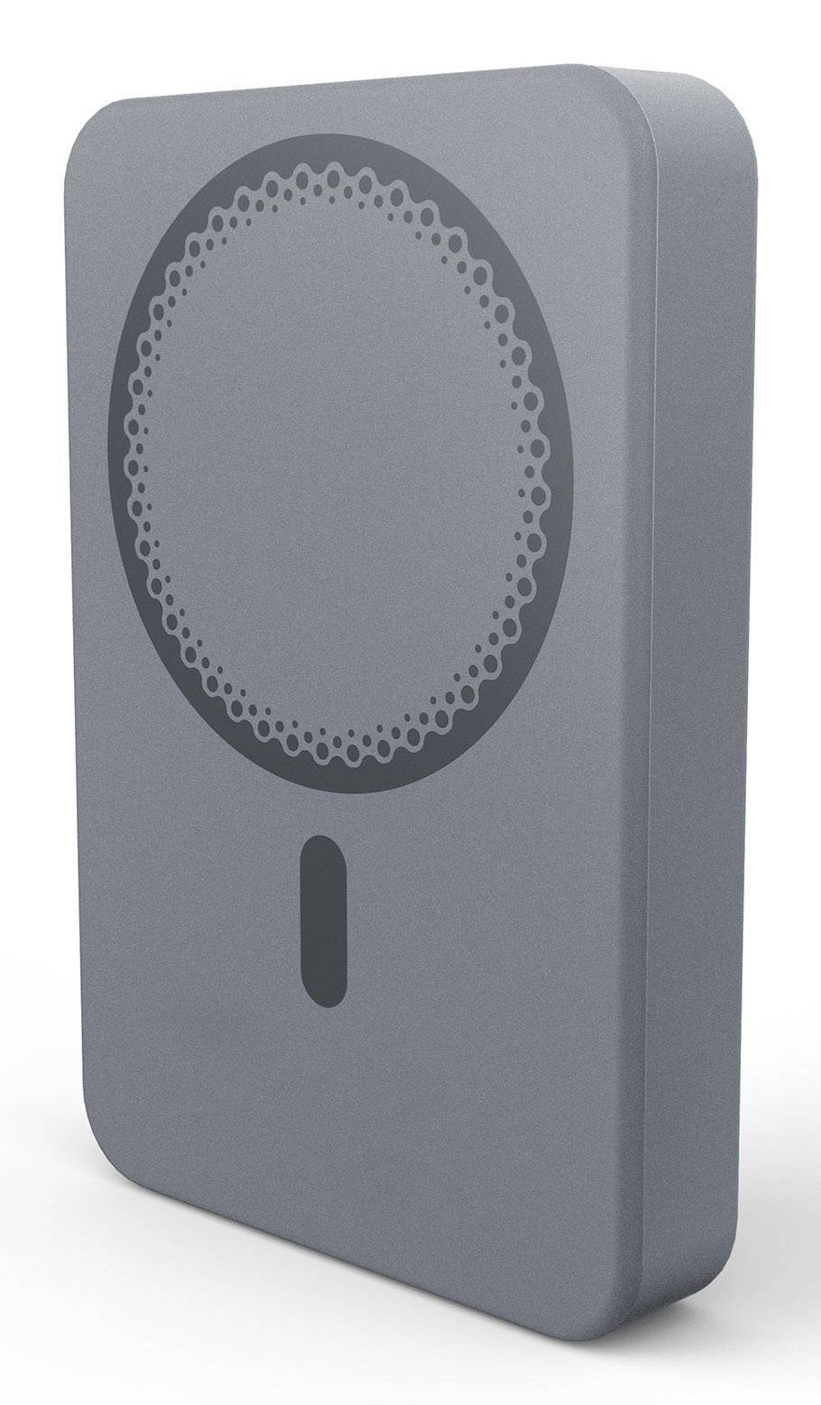 Magnetic Powerbank 10000 mAh Cargador inalámbrico Grafito