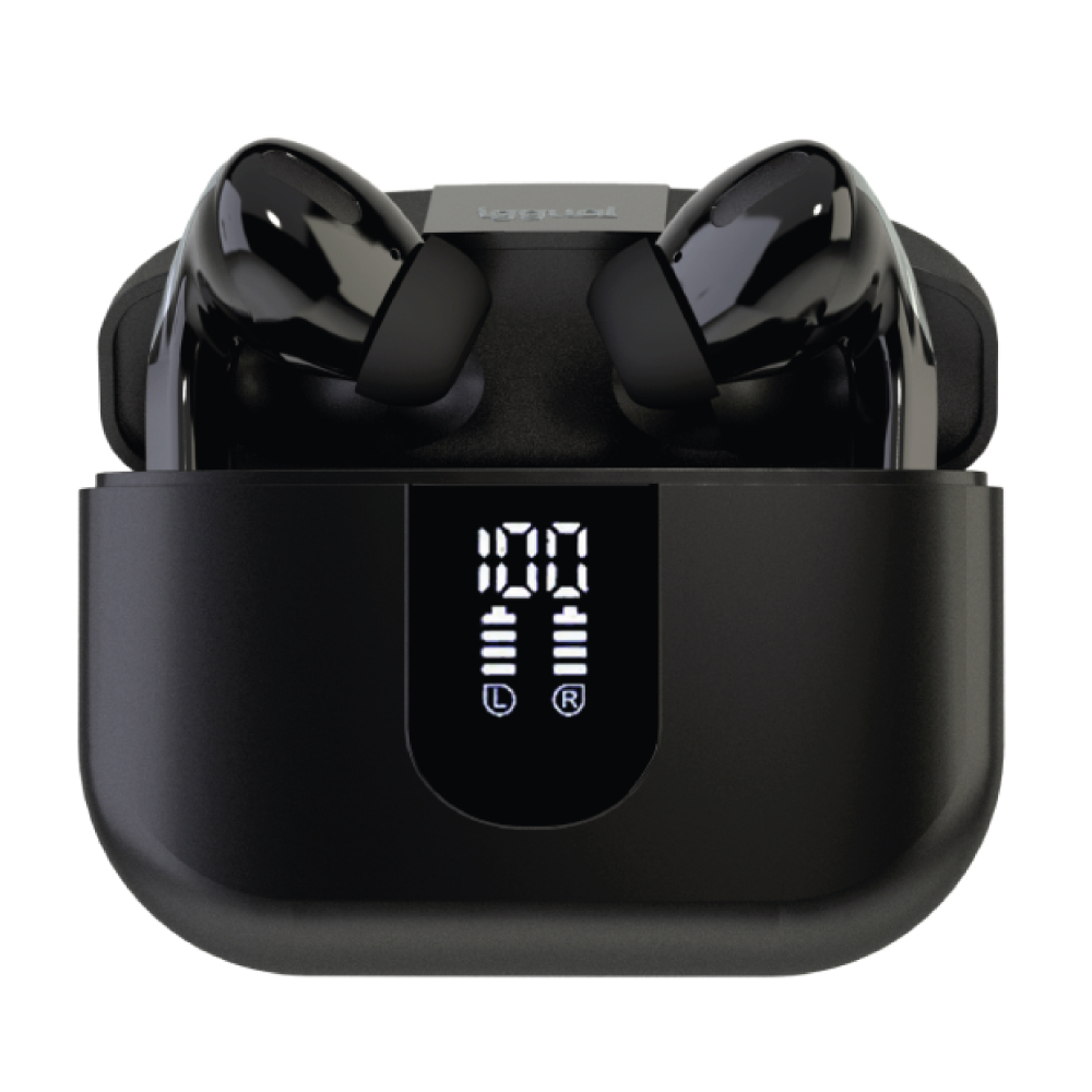 Auriculares inalámbricos TWS Bluetooth negr