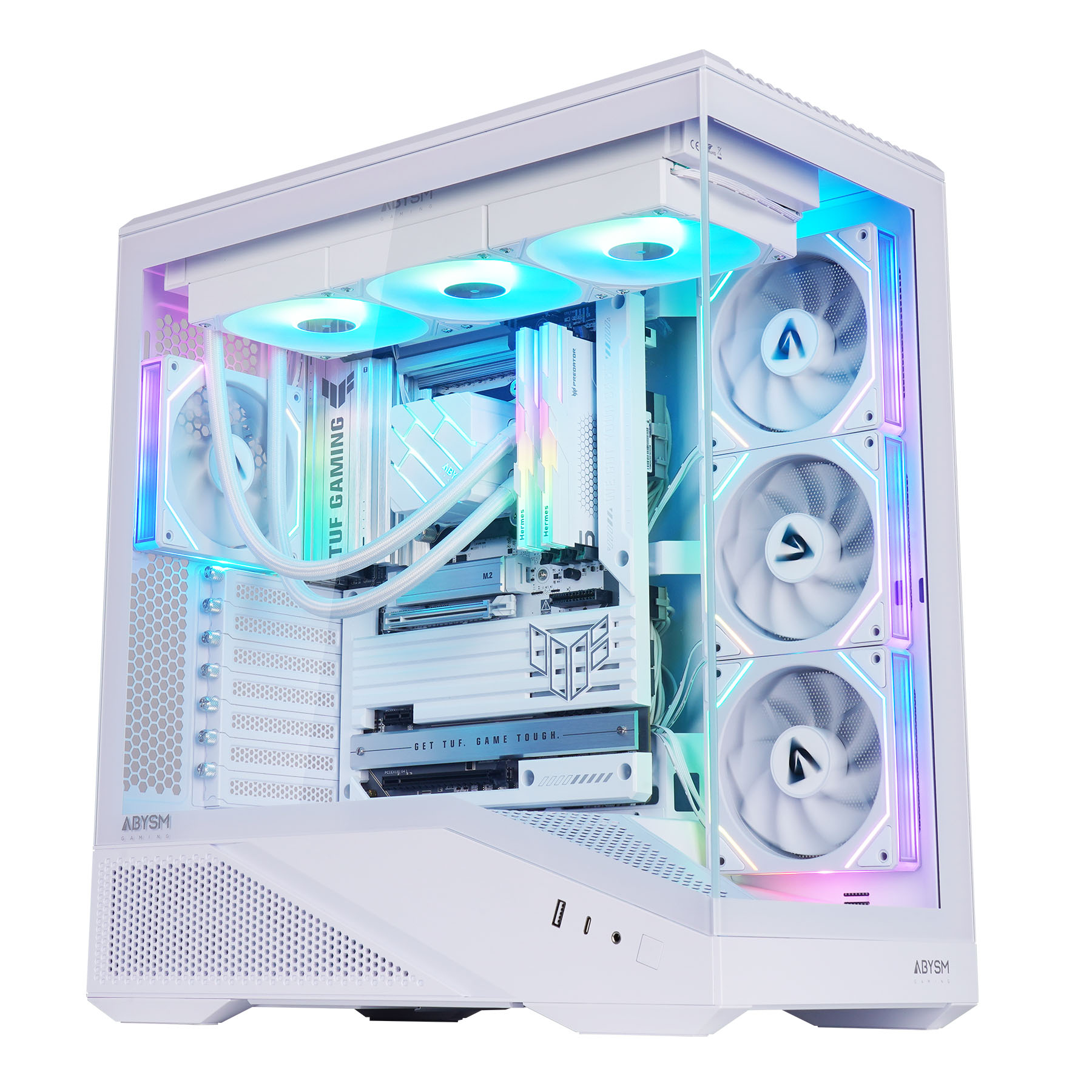 AB123533W carcasa de ordenador Blanco