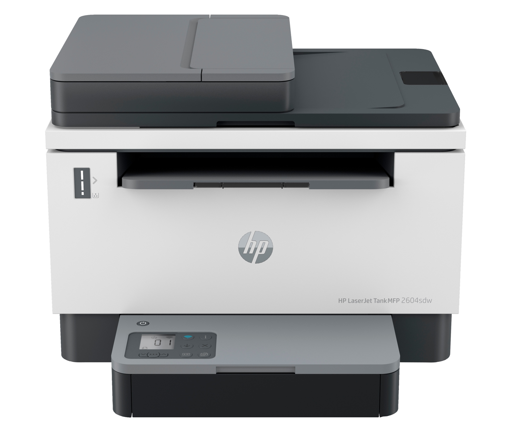 LaserJet Tank 2604sdw Inalámbrico Multifunction Blanco y negro Impresora, Fotocopiadora, escáner Dúplex