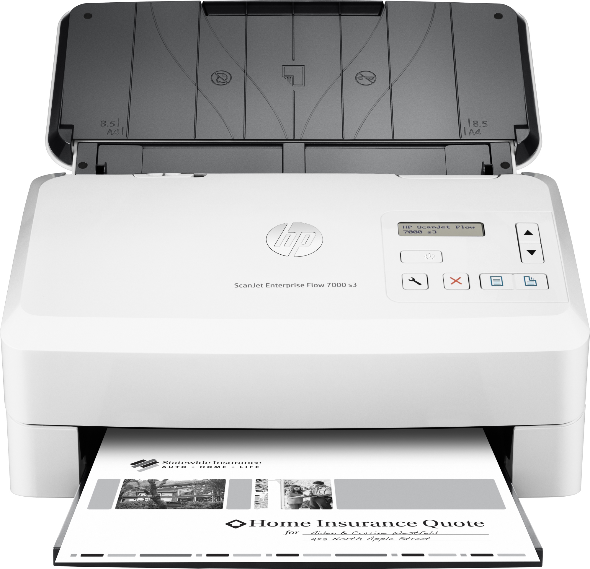 ScanJet Enterprise Flow 7000 s3 Escáner alimentado con hojas 600 x 600 DPI A4 Blanco