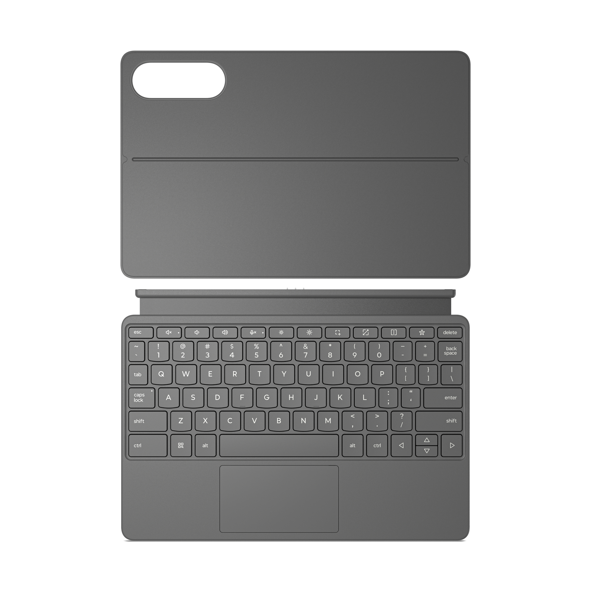 ZG38C07692 teclado para móvil Pogo pin Gris