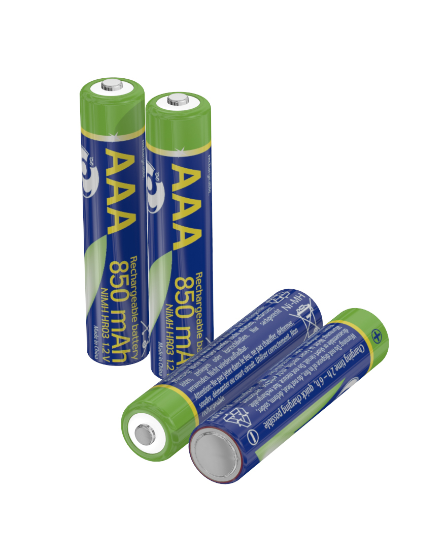 EG-BA-AAA8R4-01 pila doméstica Batería recargable AAA Níquel-metal hidruro (NiMH)