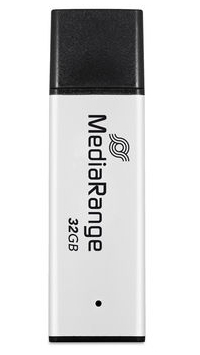 MR1900 unidad flash USB 32 GB USB tipo A 3.2 Gen 1 (3.1 Gen 1) Negro, Plata