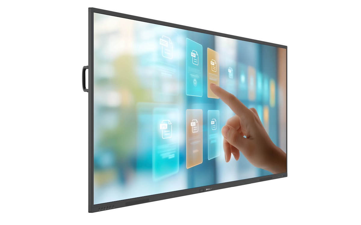 86BDL4252E/00 pantalla de señalización Panel plano interactivo 2,18 m (86") LED Wifi 400 cd / m² 4K Ultra HD Negro Pantalla táctil Procesador incorporado Android 14
