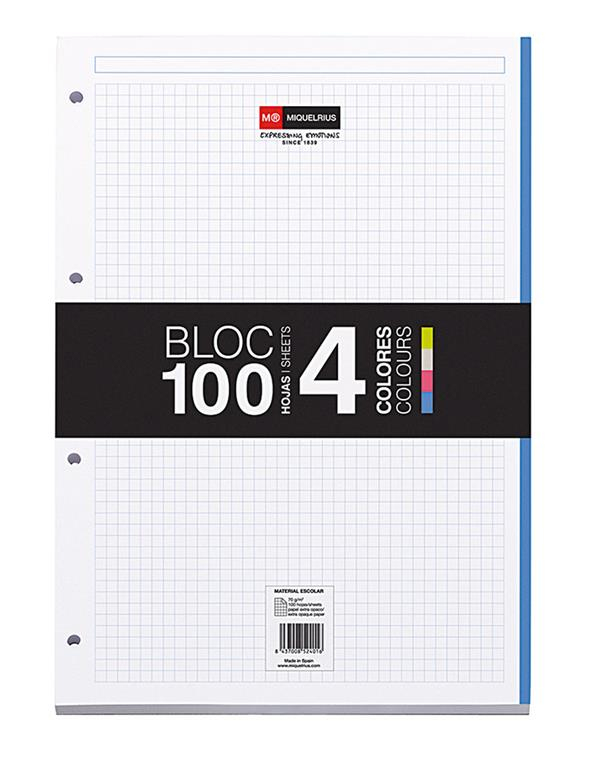MR7429 papel de cuaderno 210 x 297 mm (A4) 100 hojas