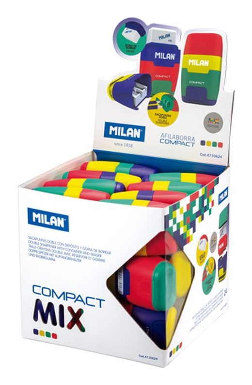 Cubo expositor 24 afilaborras COMPACT Mix