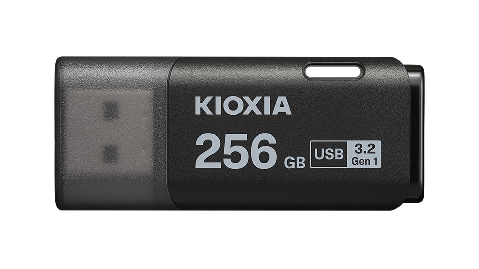 TransMemory U301 unidad flash USB 256 GB USB tipo A 3.2 Gen 1 (3.1 Gen 1) Negro