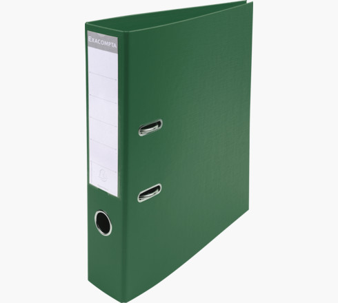 53753E carpeta de cartón A4 Verde