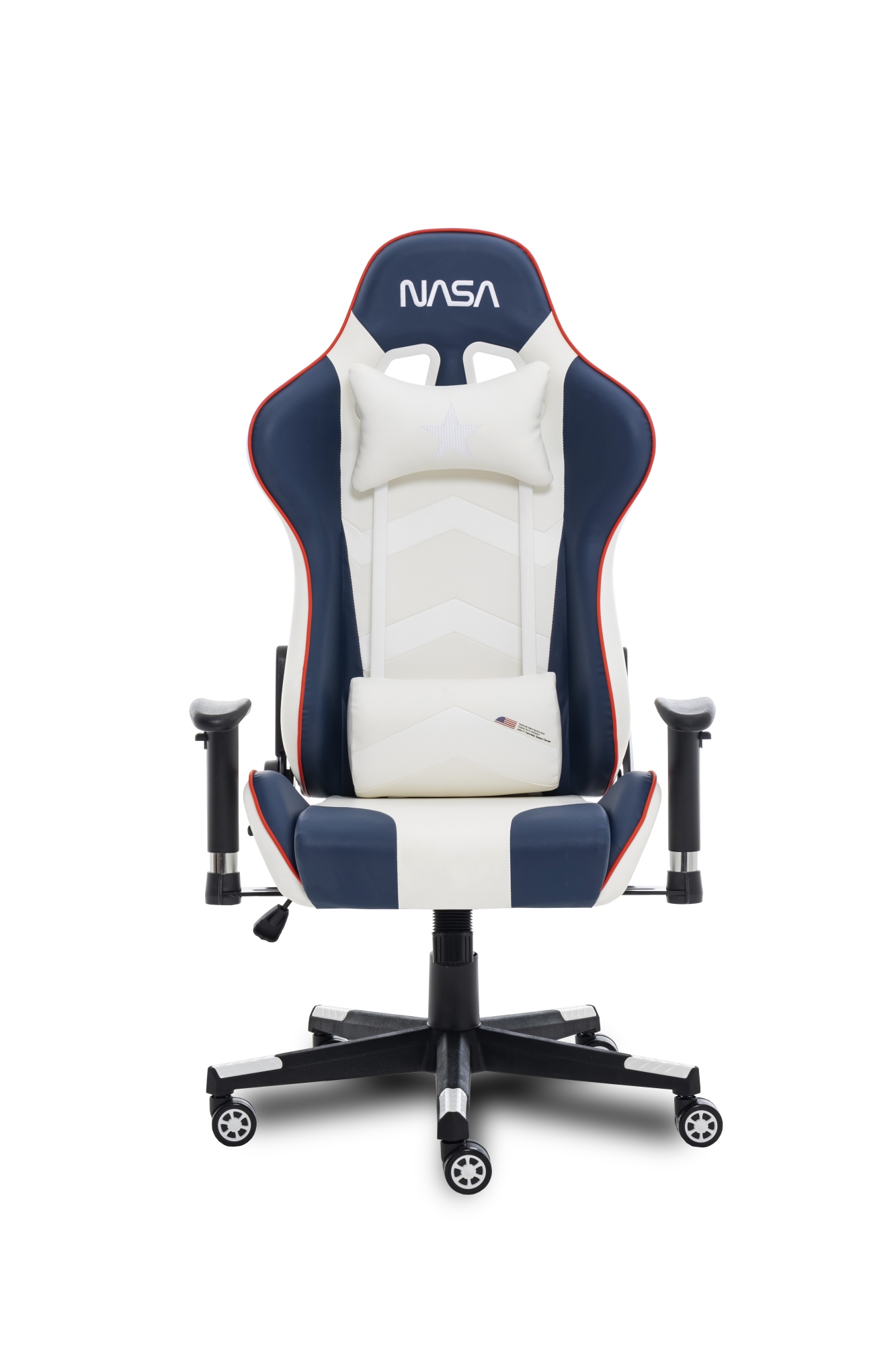 SU017-BWR silla de oficina y de ordenador Asiento (de seguridad) de butaca Respaldo acolchado