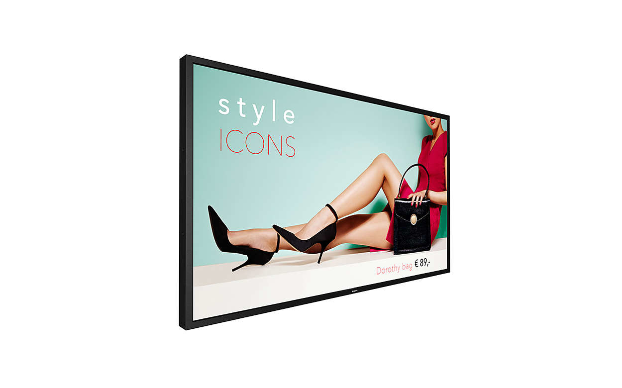 55BDL4002H Pantalla plana para señalización digital 139,7 cm (55") LCD 2500 cd / m² Full HD Negro Android 24/7