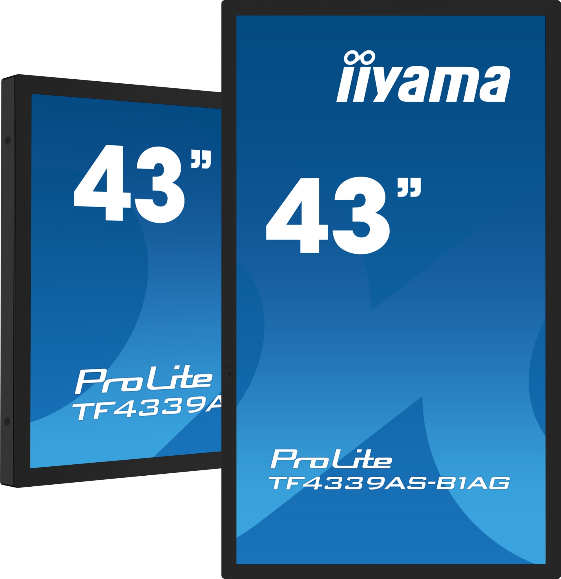 TF4339AS-B1AG pantalla para PC 108 cm (42.5") 3840 x 2160 Pixeles 4K Ultra HD LED Pantalla táctil Negro