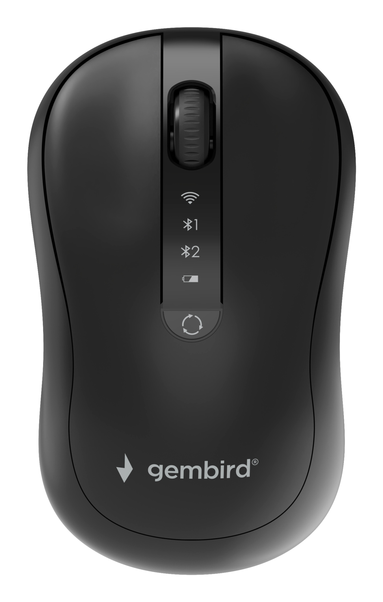 MUSW2-4B-01 ratón Hogar Ambidextro RF Wireless + Bluetooth Óptico 1600 DPI