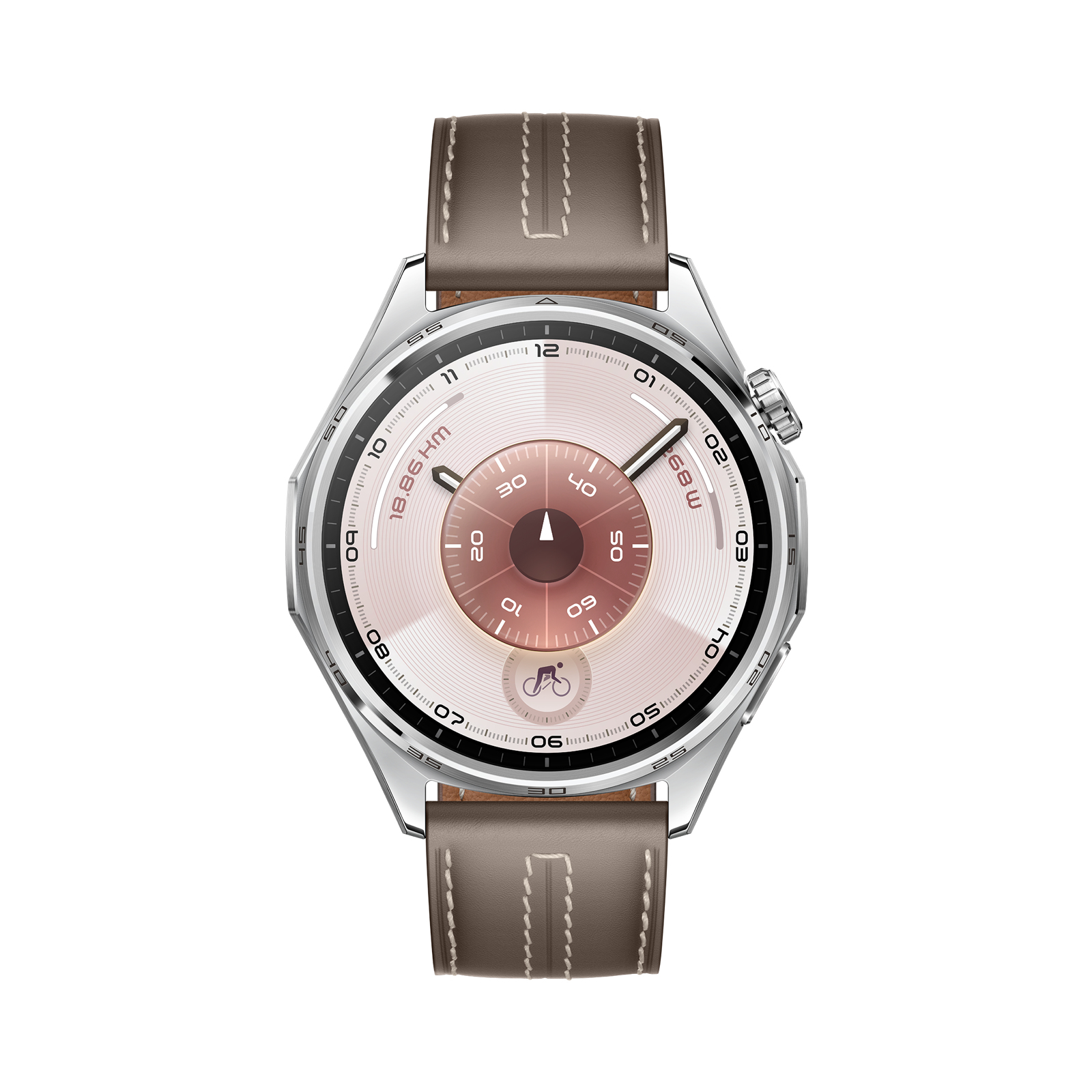 WATCH GT6 3,73 cm (1.47") AMOLED 46 mm Digital 466 x 466 Pixeles Pantalla táctil Acero inoxidable GPS (satélite)