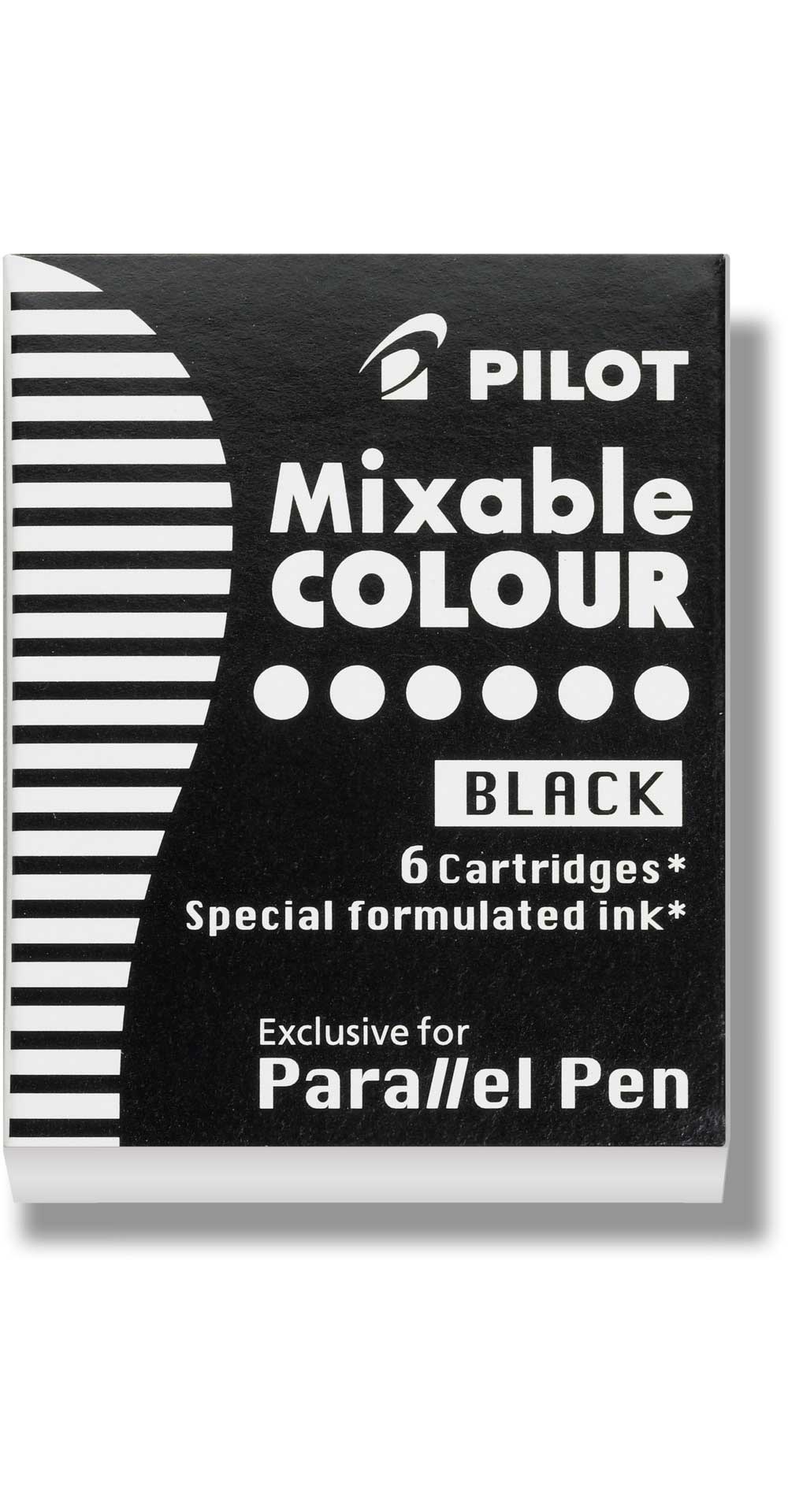 Parallel Pen Negro 6 pieza(s)