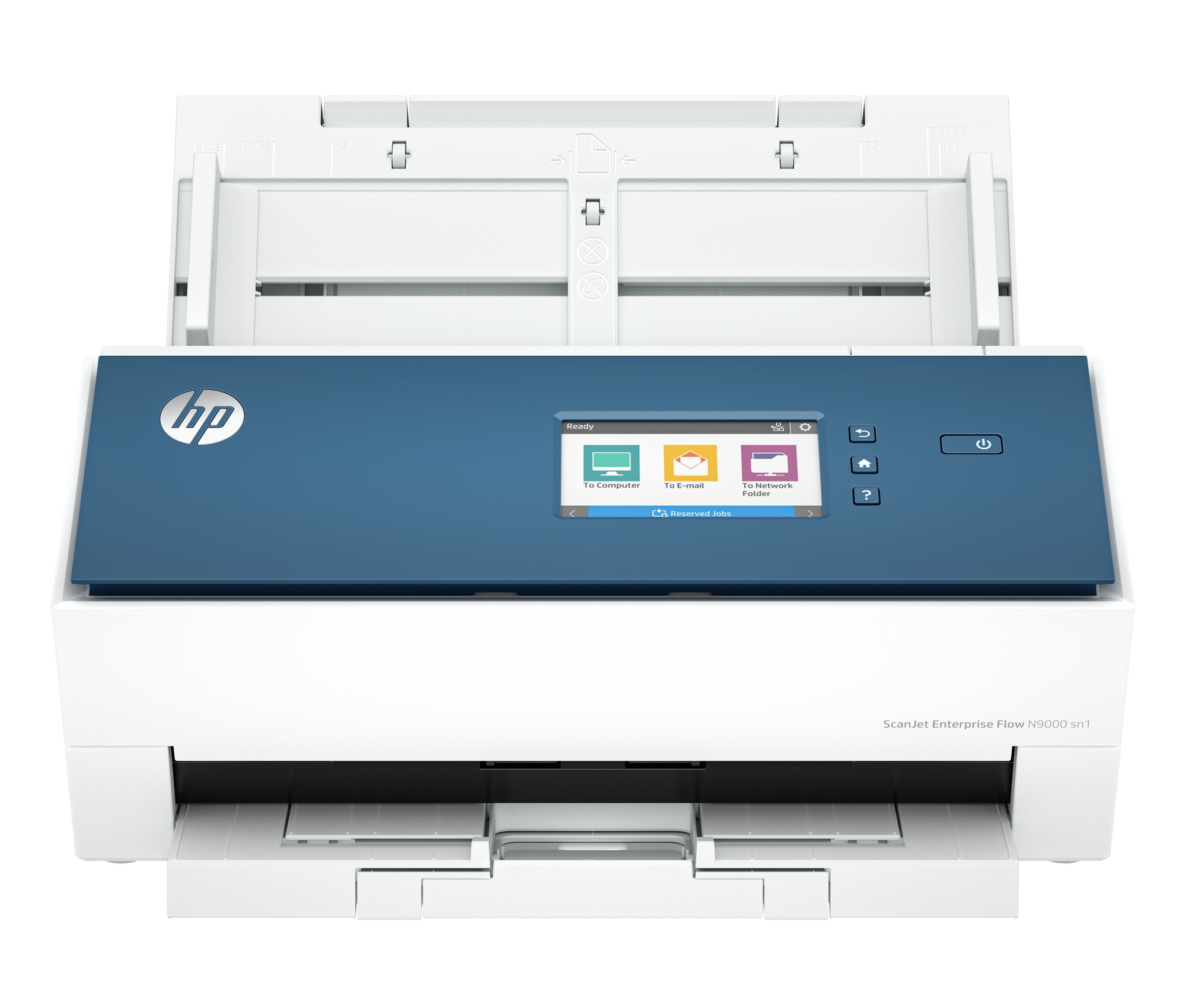 ScanJet Enterprise Flow N9000 sn1 Escáner alimentado con hojas 600 x 600 DPI A3 Azul, Blanco