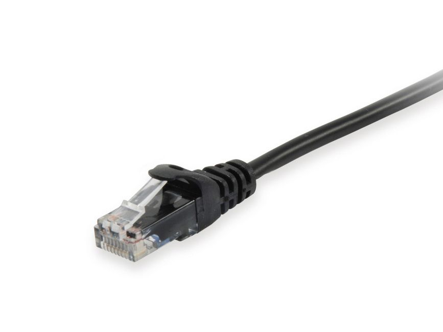603052 cable de red Negro 1 m Cat6a U/UTP (UTP)
