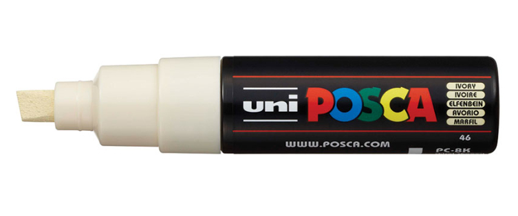 POSCA PC-8K Marfil