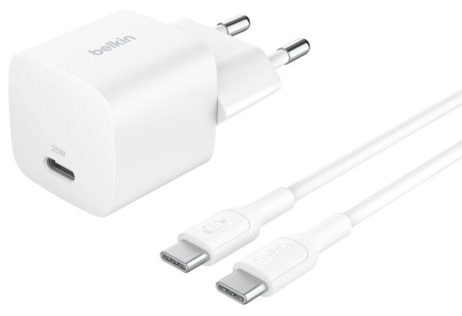 BoostCharge Consola de juegos portátil, Smartphone, Tableta Blanco Corriente alterna Carga rápida Interior