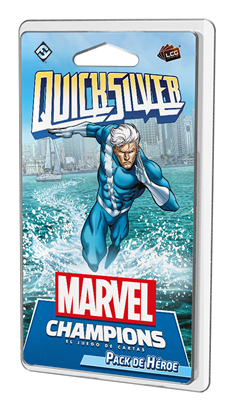 Quicksilver Marvel champions Expansión de juego de cartas Coleccionable