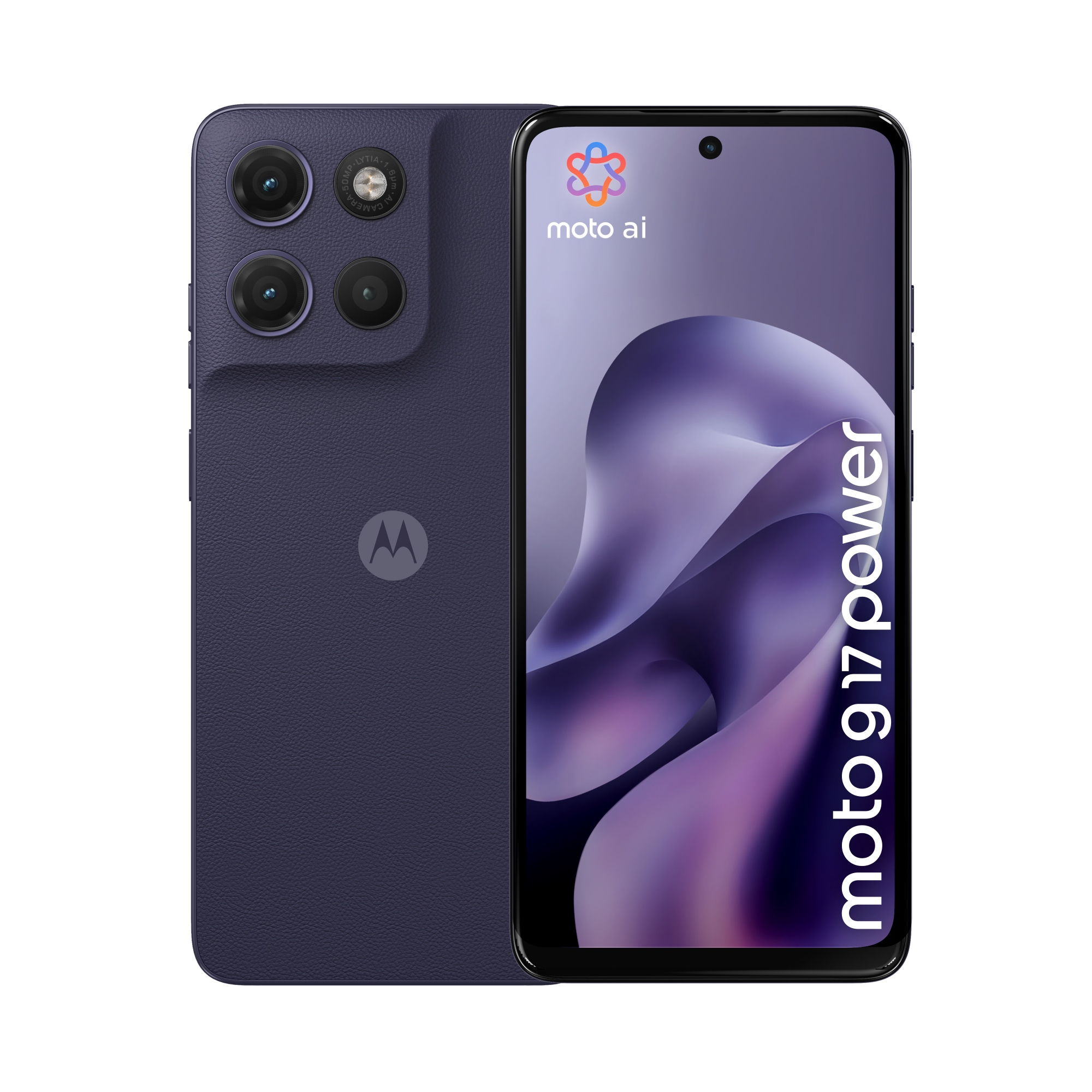 moto g17 power 17,1 cm (6.72") Ranura híbrida Dual SIM Android 15 USB Tipo C 4 GB 256 GB 6000 mAh Púrpura
