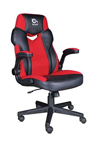 TAL-CRAB-RED silla para videojuegos Silla para videojuegos universal Negro, Rojo
