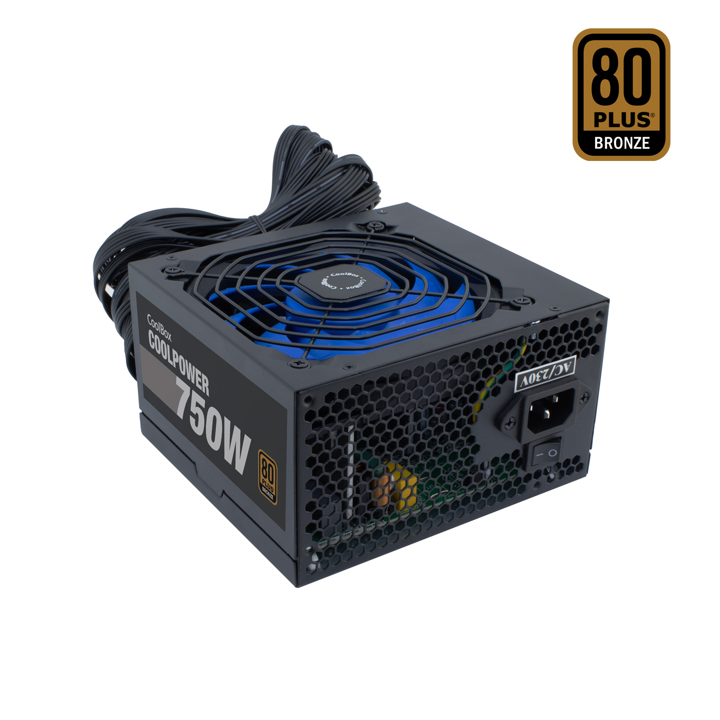 FUENTE DE ALIMENTACION ATX COOLPOWER 750W 80+BRONZE (115V-230V)
