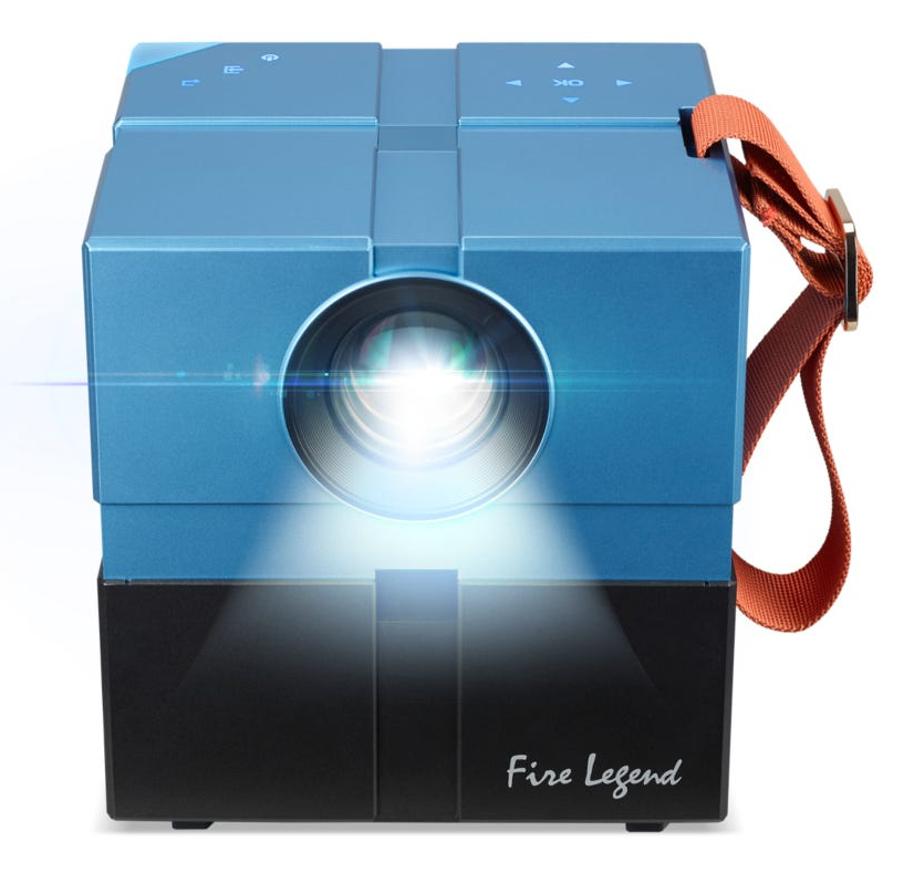 AOPEN QH12a Proyector de alcance estándar 135 lúmenes ANSI LED 720p (1280x720) Azul