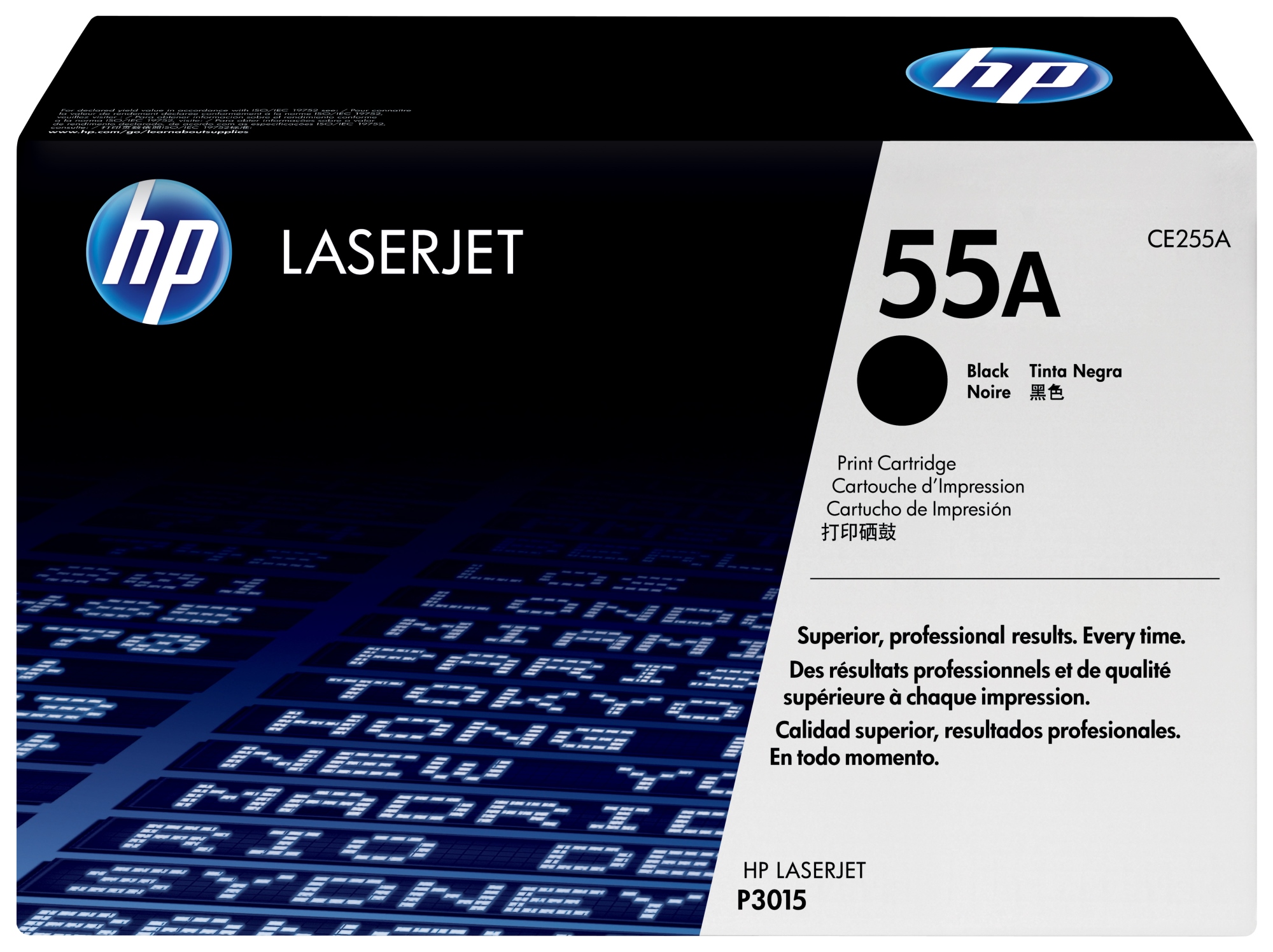 Cartucho de tóner original LaserJet 55A negro