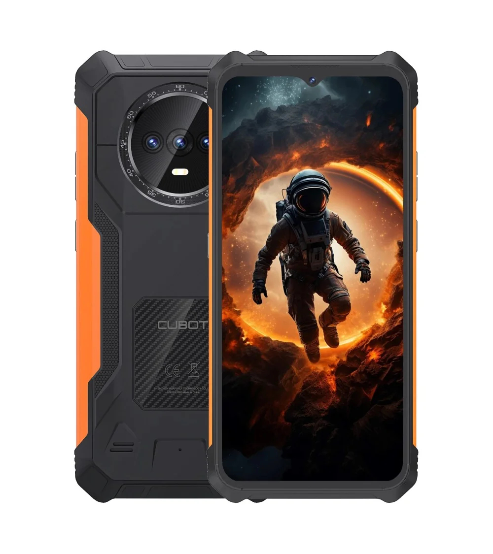 King Kong ES 16,5 cm (6.5") SIM doble Android 14 4G USB Tipo C 6 GB 128 GB 5100 mAh Negro, Naranja
