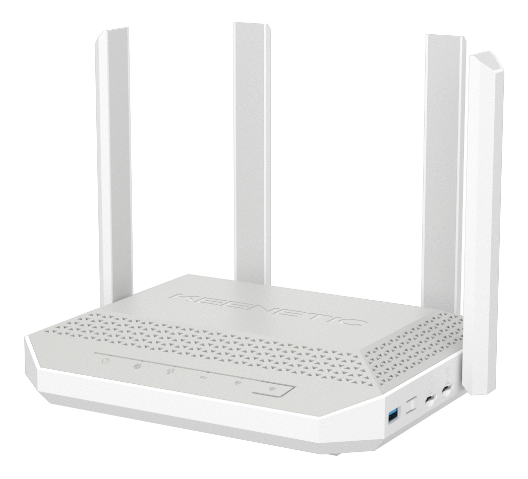 Hopper 4G+ (KN-2312) Módem router Wifi 6 Mesh 4G+ AX3000 con 2 ranuras de SIM, Gigabit Smart Switch de 5 puertos y un puerto USB 3.0 multifuncional
