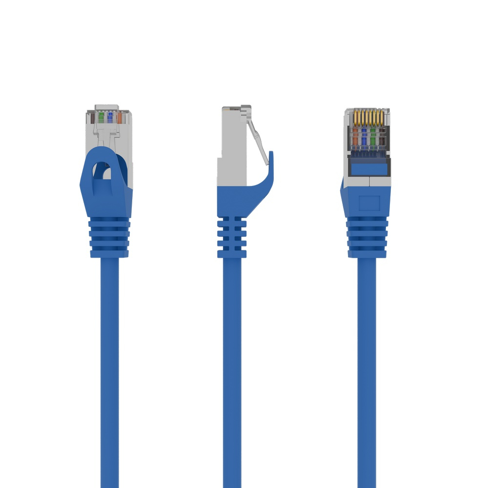 Patch Cord Cat.6 UTP 2m cable de red Azul Cat6 U/UTP (UTP)