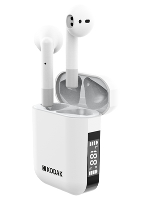 30425958 auricular y casco Auriculares True Wireless Stereo (TWS) Dentro de oído Llamadas/Música Bluetooth Gris, Blanco
