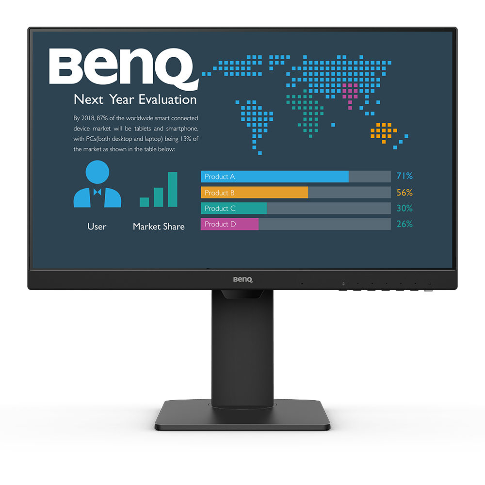 BL2486TC pantalla para PC 60,5 cm (23.8") 1920 x 1080 Pixeles Full HD Negro