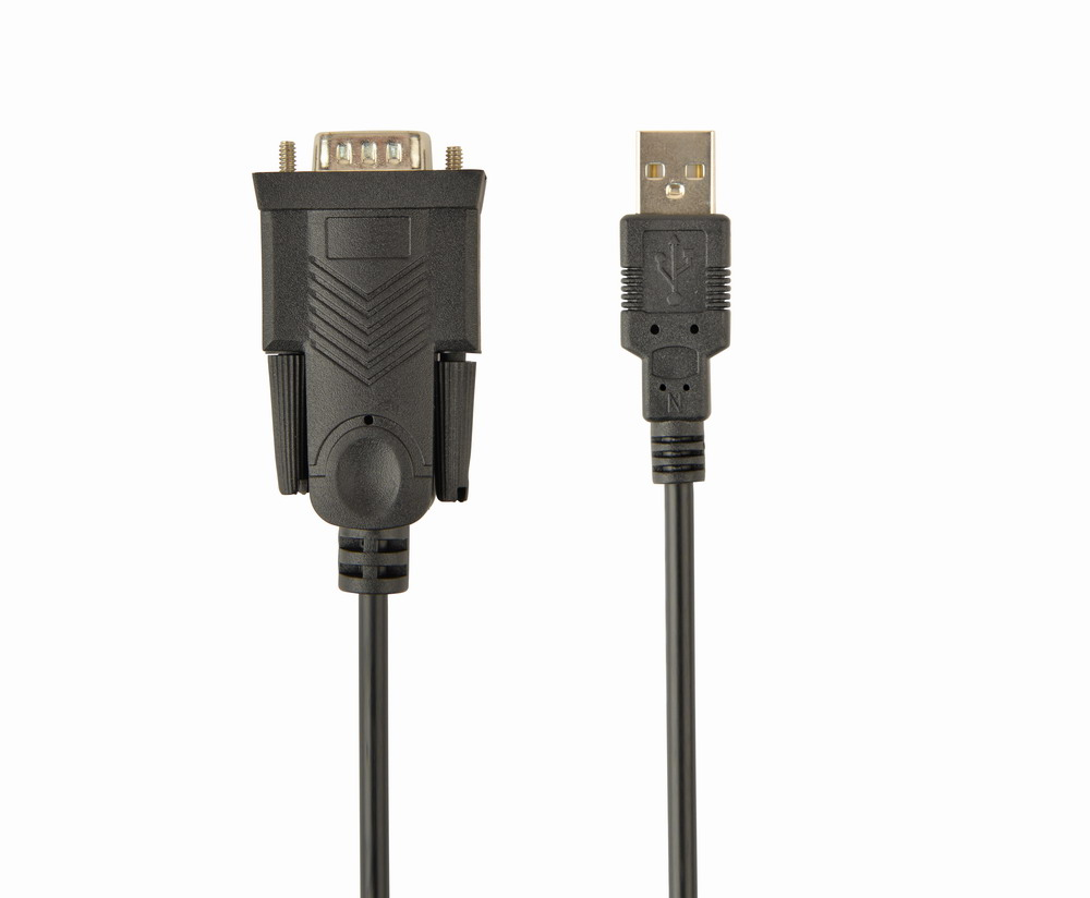 UAS-DB9M-02 cable de serie Negro 1,5 m USB tipo A DB-9