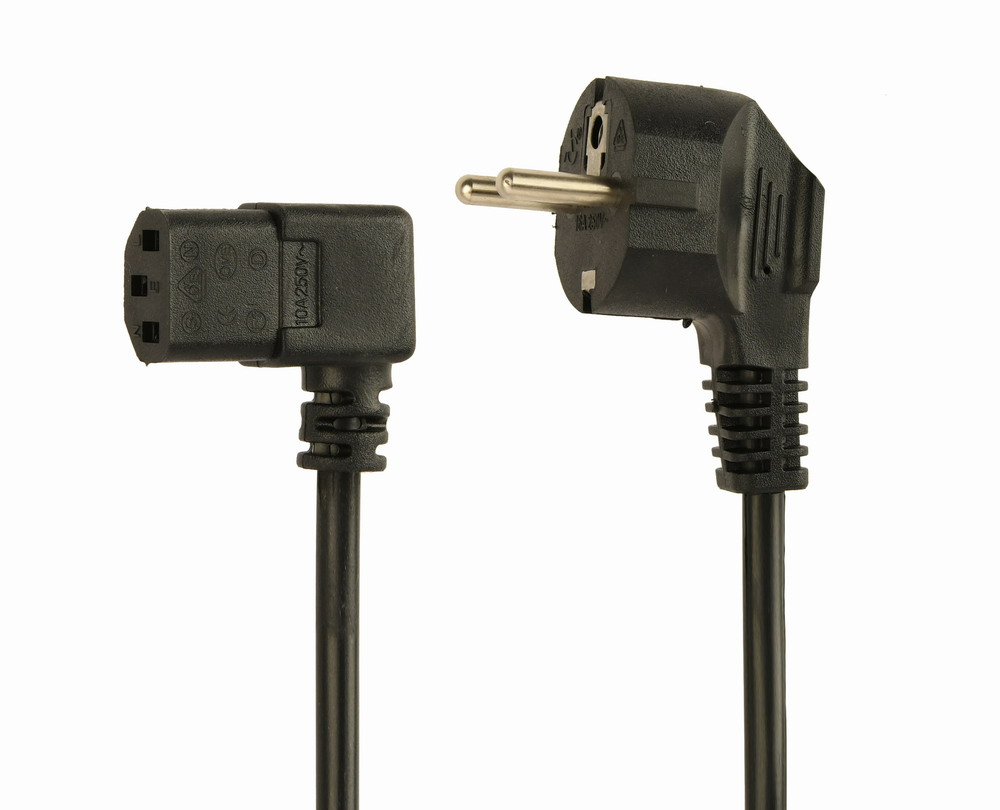 PC-186A-VDE cable de transmisión Negro 1,8 m