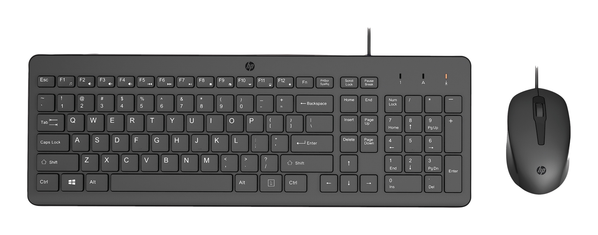 Teclado y ratón con cable 150