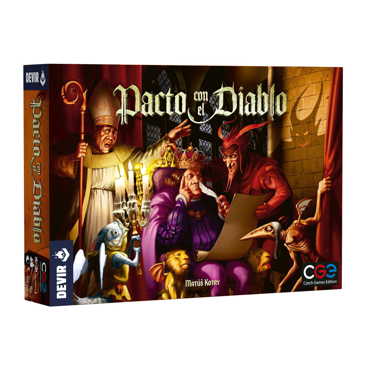 Pacto con el Diablo Juego de mesa Deducción