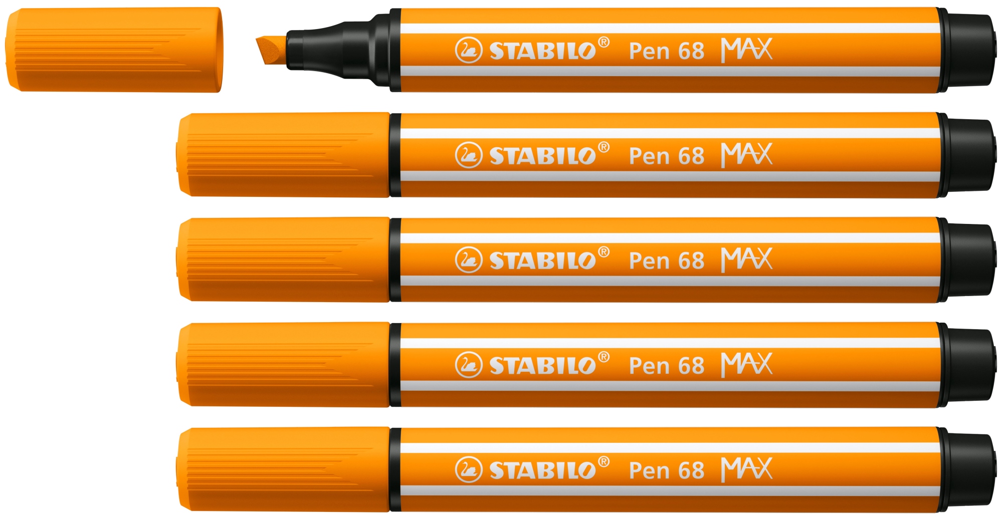 Pen 68 MAX rotulador Naranja 5 pieza(s)